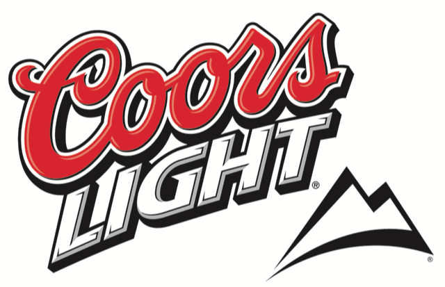 coors light with mountian icon
